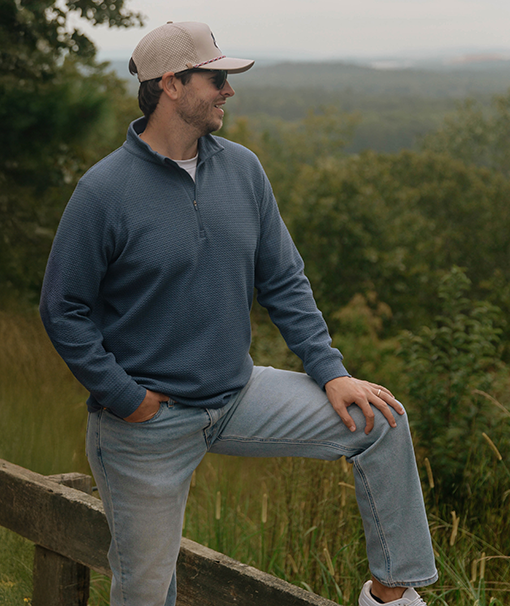 Dallas Performance Qtr Zip - Windsor - Image 2