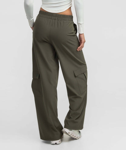 Adjustable Hybrid Cargo Pants - Cedar - image 3