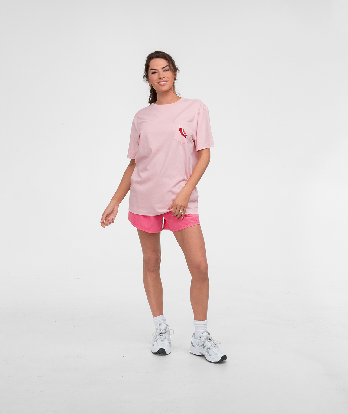 Silly Little Chili Tee SS - Blush - Image 2