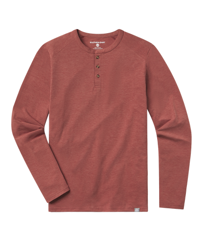 Max Comfort Henley LS - Canyon - Image 1