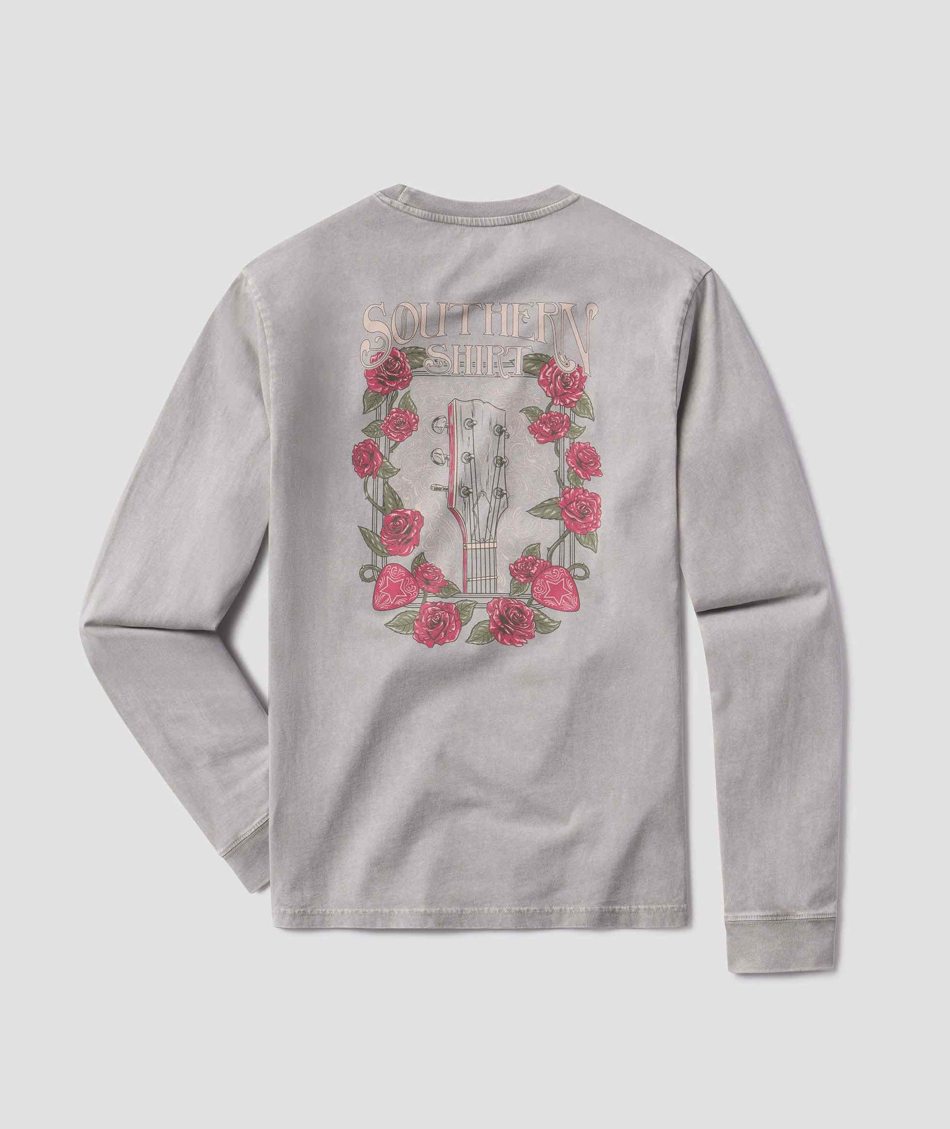 Heartstrings Tee LS - Granite - Image 1