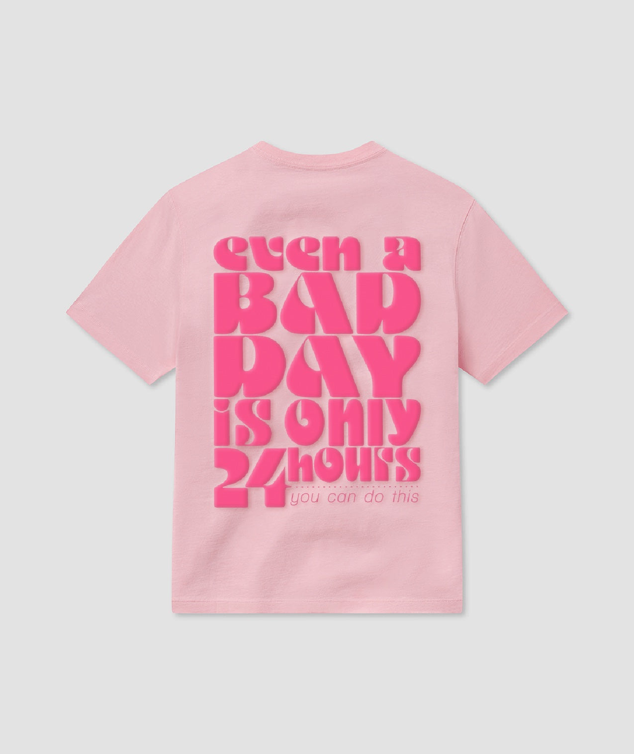 Think Positive Puff Print Tee SS