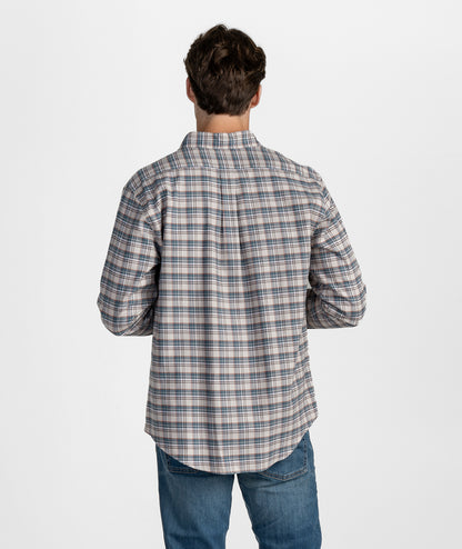 Covey Stretch Flannel LS - Browning - Image 3
