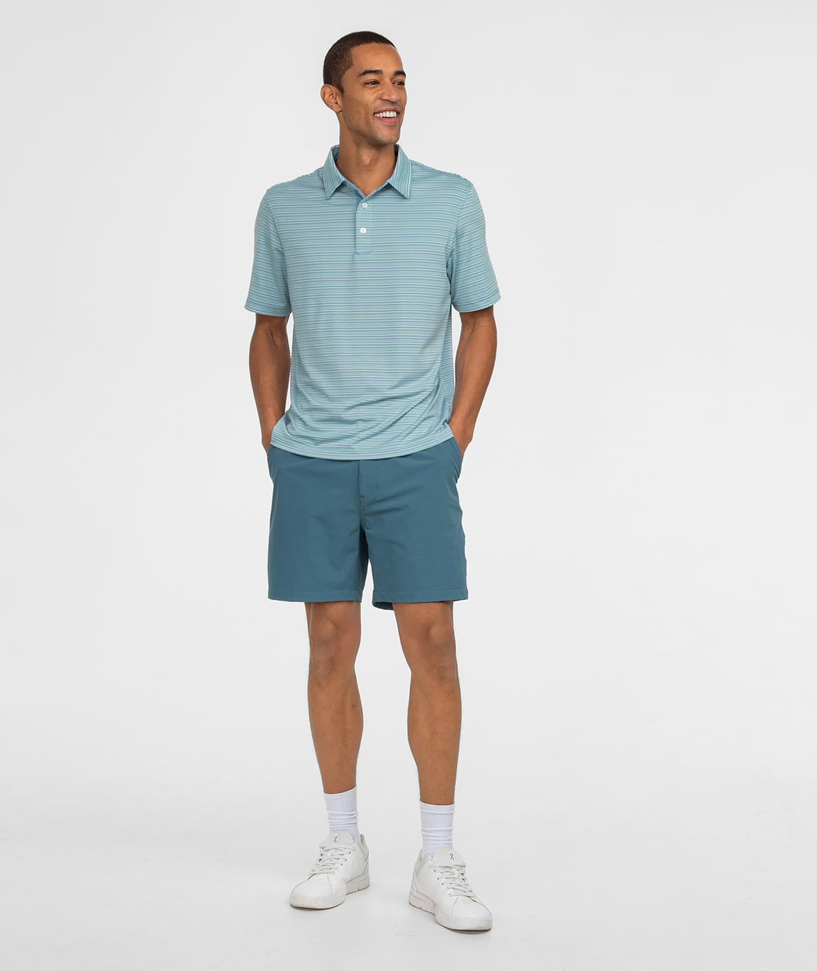Sawgrass Stripe Polo - Maui Lime - Image 2