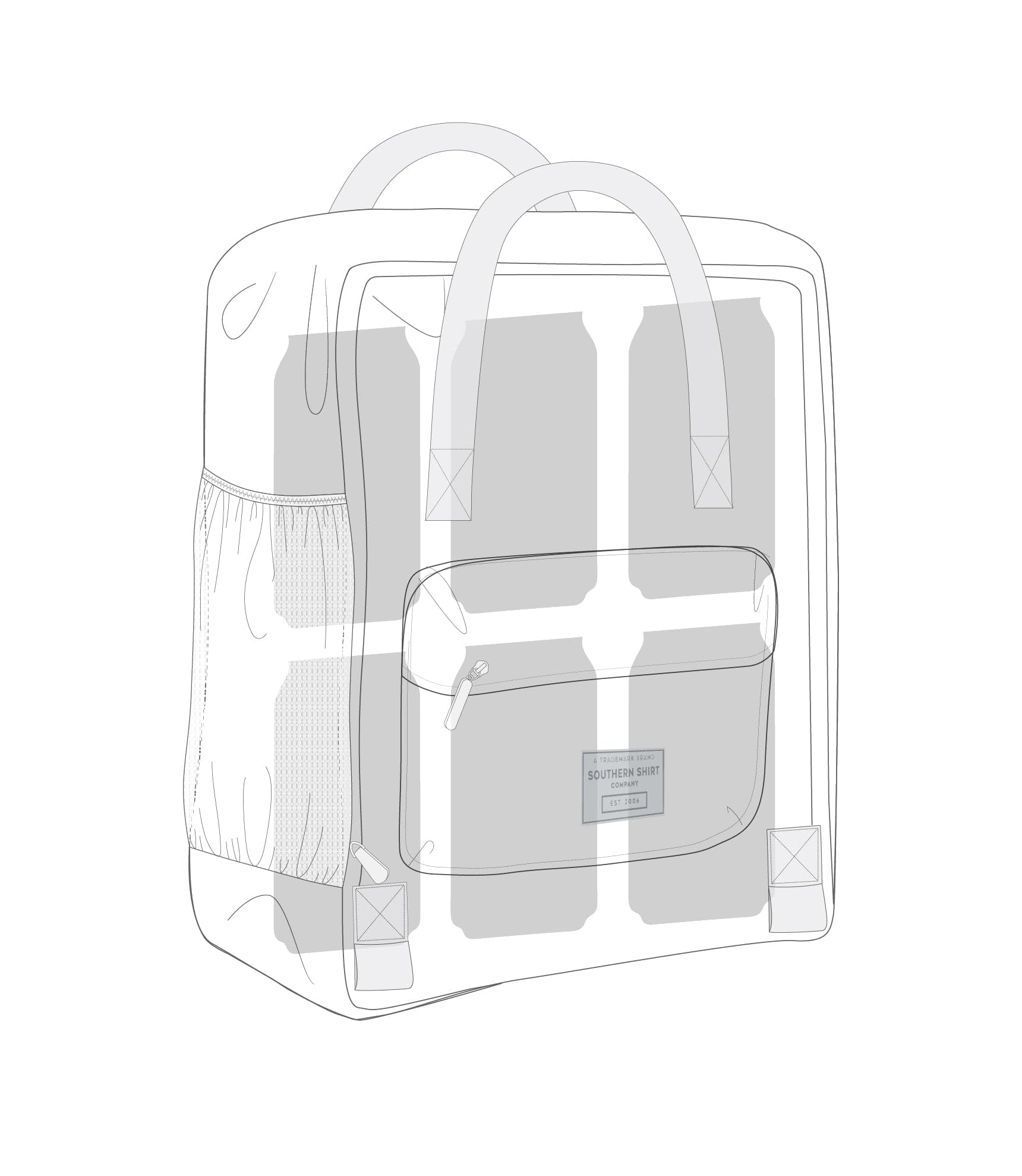 Mini Cooler Backpack - Color Run