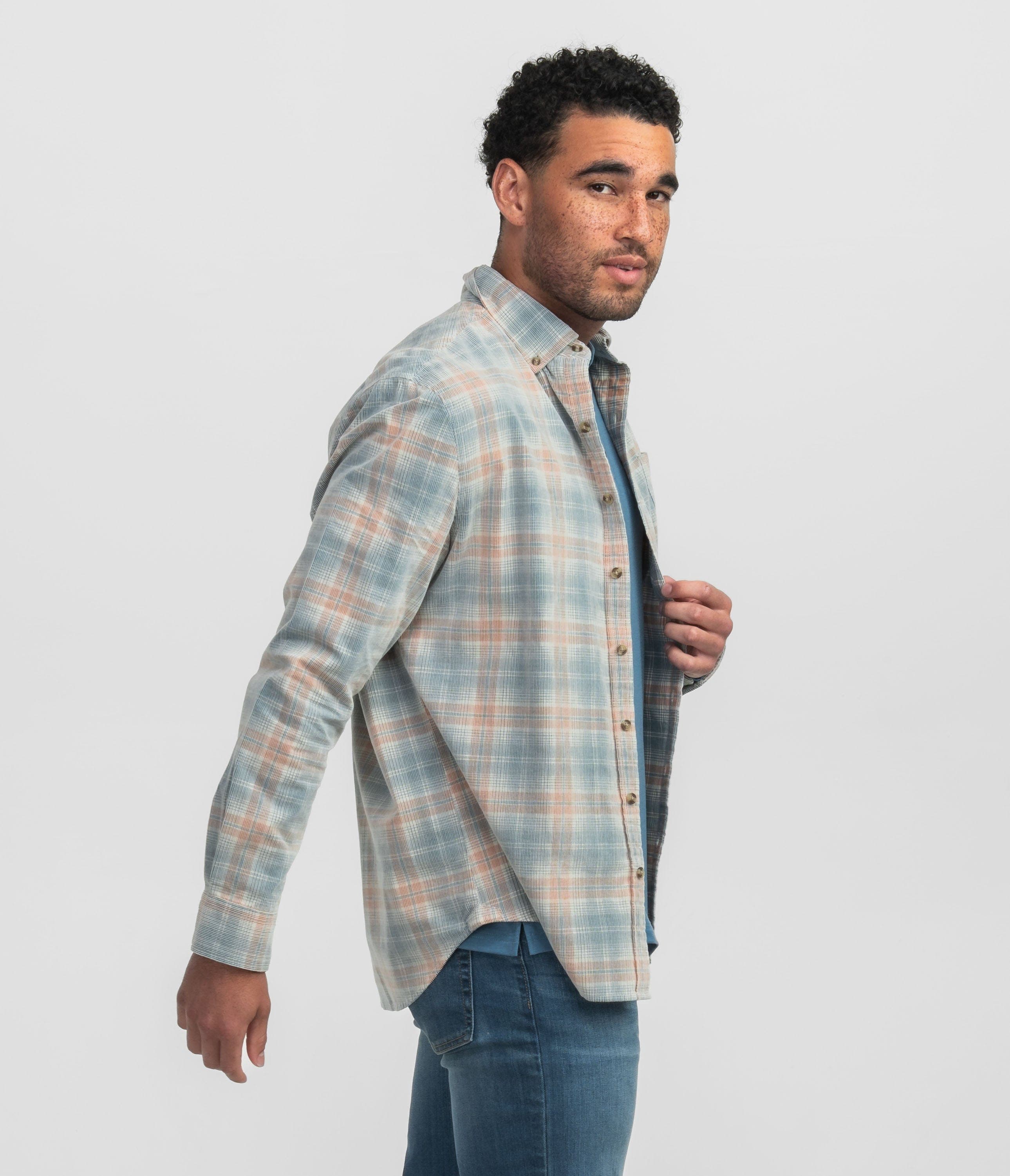 SSCO_M_Braxton_Lightweight_Cord_LS_Flannels_Dorado_4