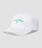 Out of Office Baseball Hat - Bright White