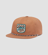 Men Hat Freshwater 5 Panel Snapback - Granola