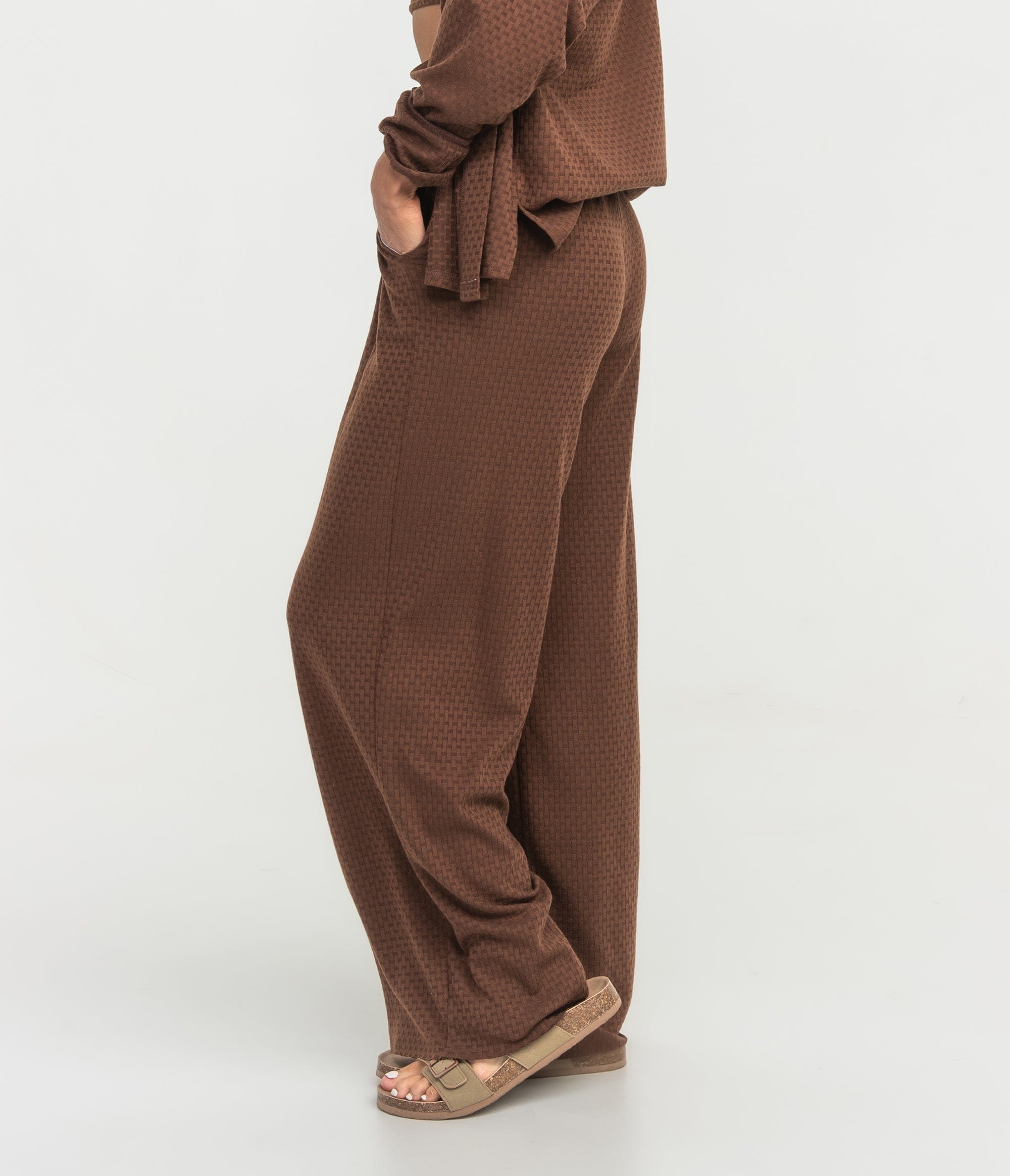 Sincerely Soft PJ Party Pants - Bloomingdale Brown