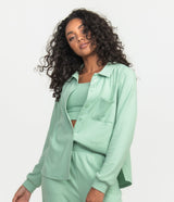 Sincerely Soft PJ Top LS - Sour Apple