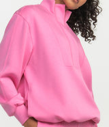 Around The Block Quarter Zip - Candy Crush