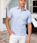 Next Level Performance Polo - Dusty Blue