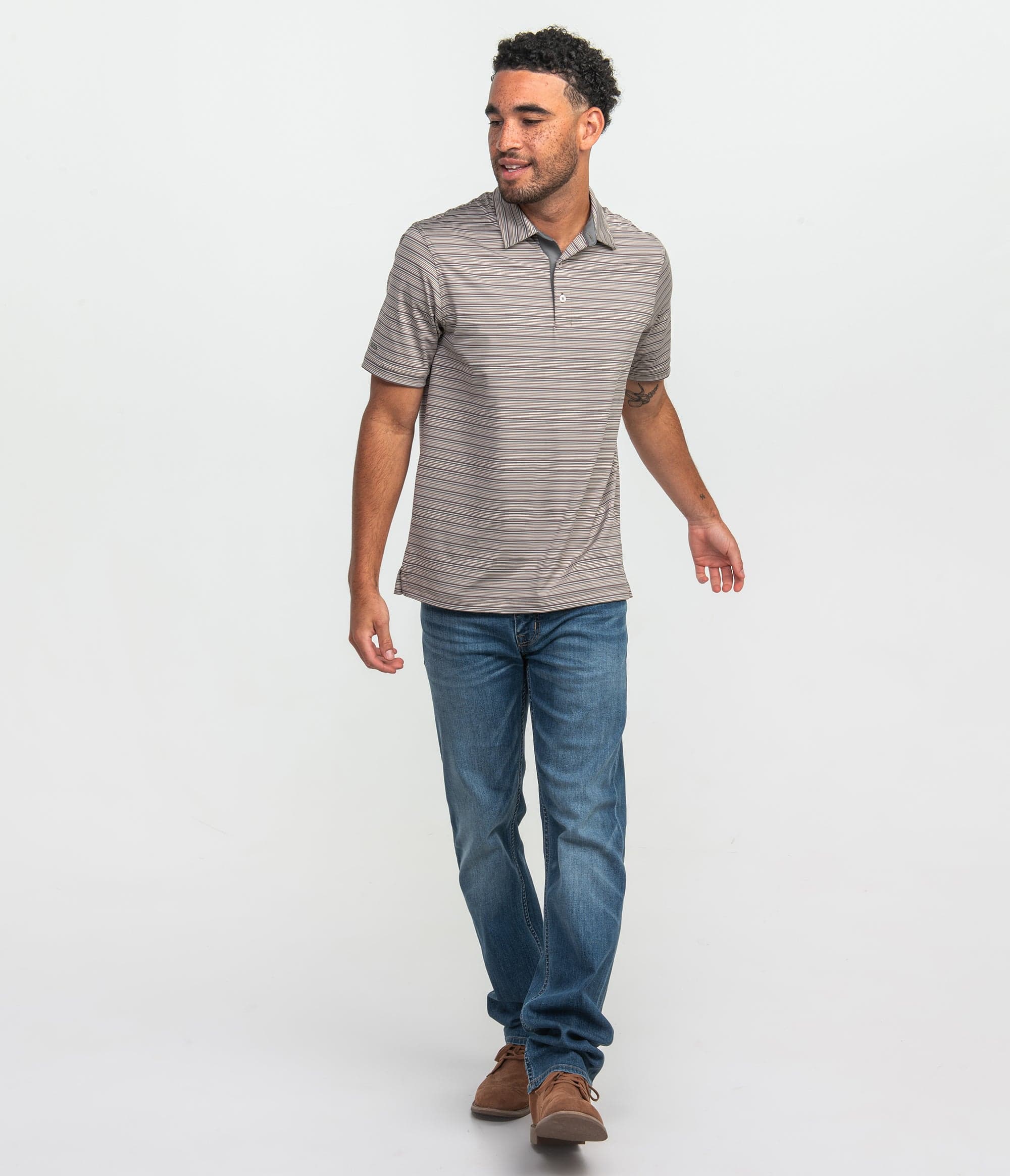 Sawgrass Stripe Polo - Remington