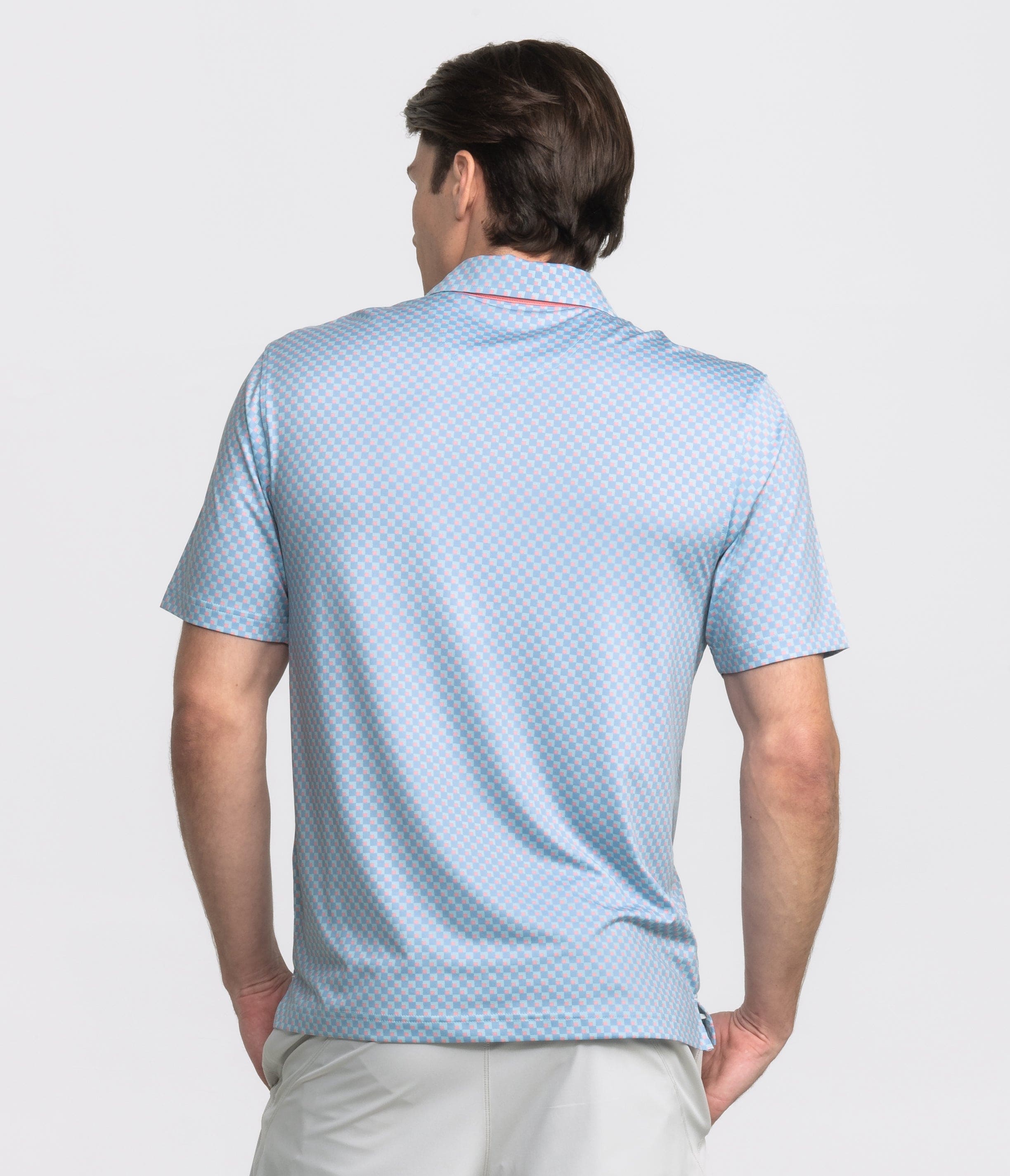 Squared Up Printed Polo - Squared Up