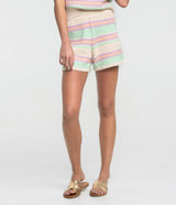 Couch to Cabana Knit Shorts - Summer Sands