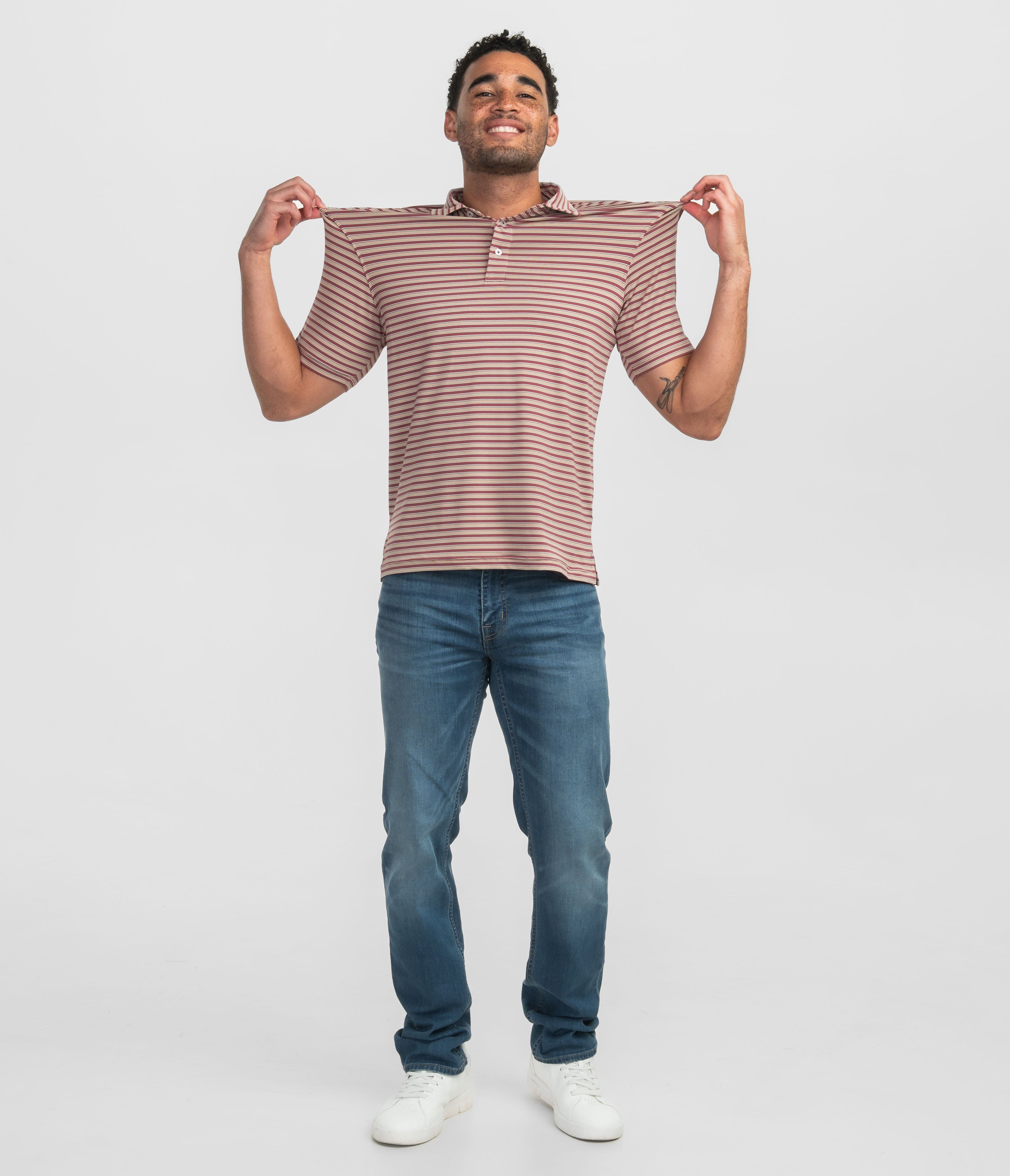 SSCO_M_Brookhaven_Stripe_Polo_Polos_Rosewood_5