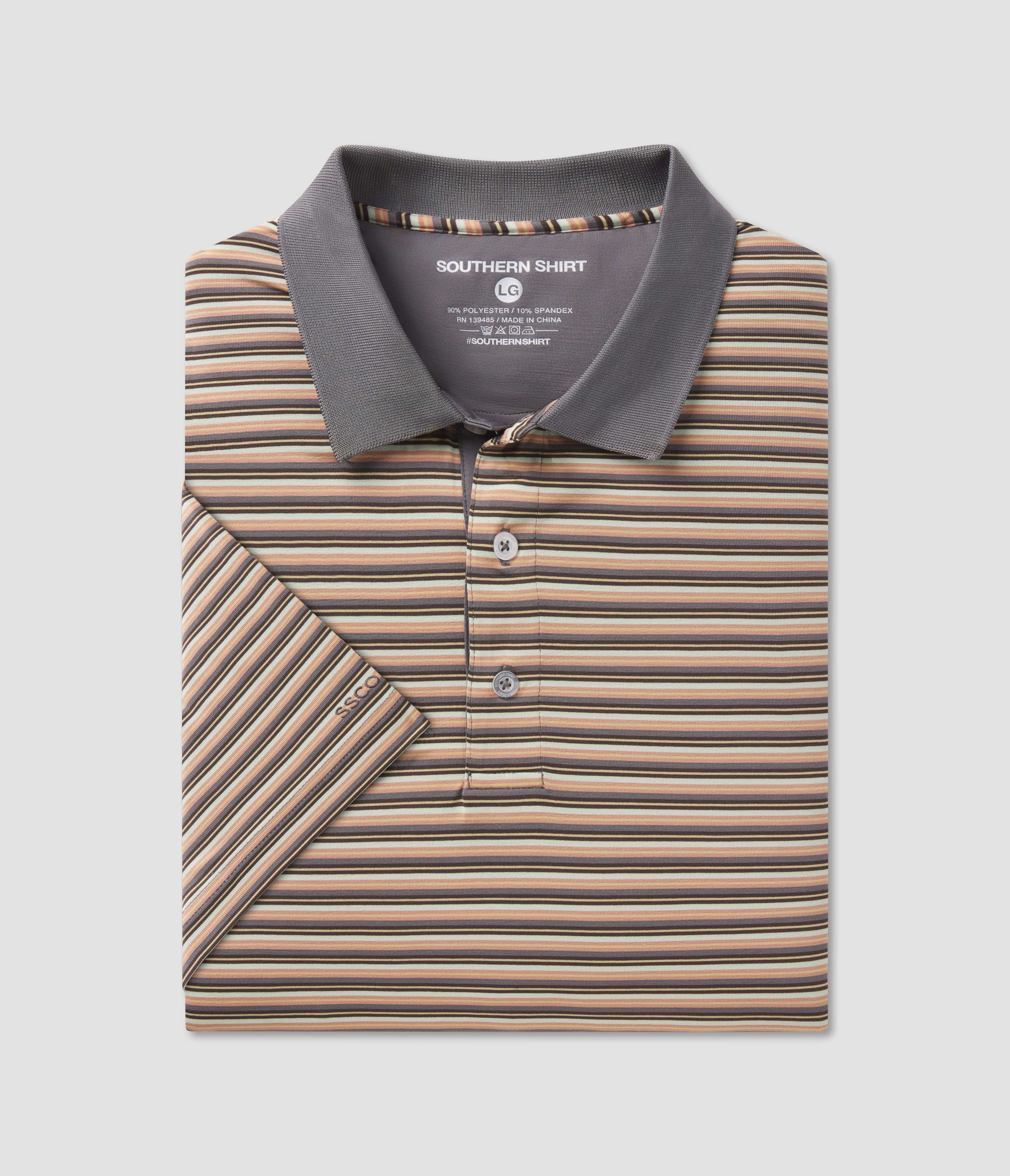 SSCO_M_Doster_Stripe_Polo_Polos_Fossil_1