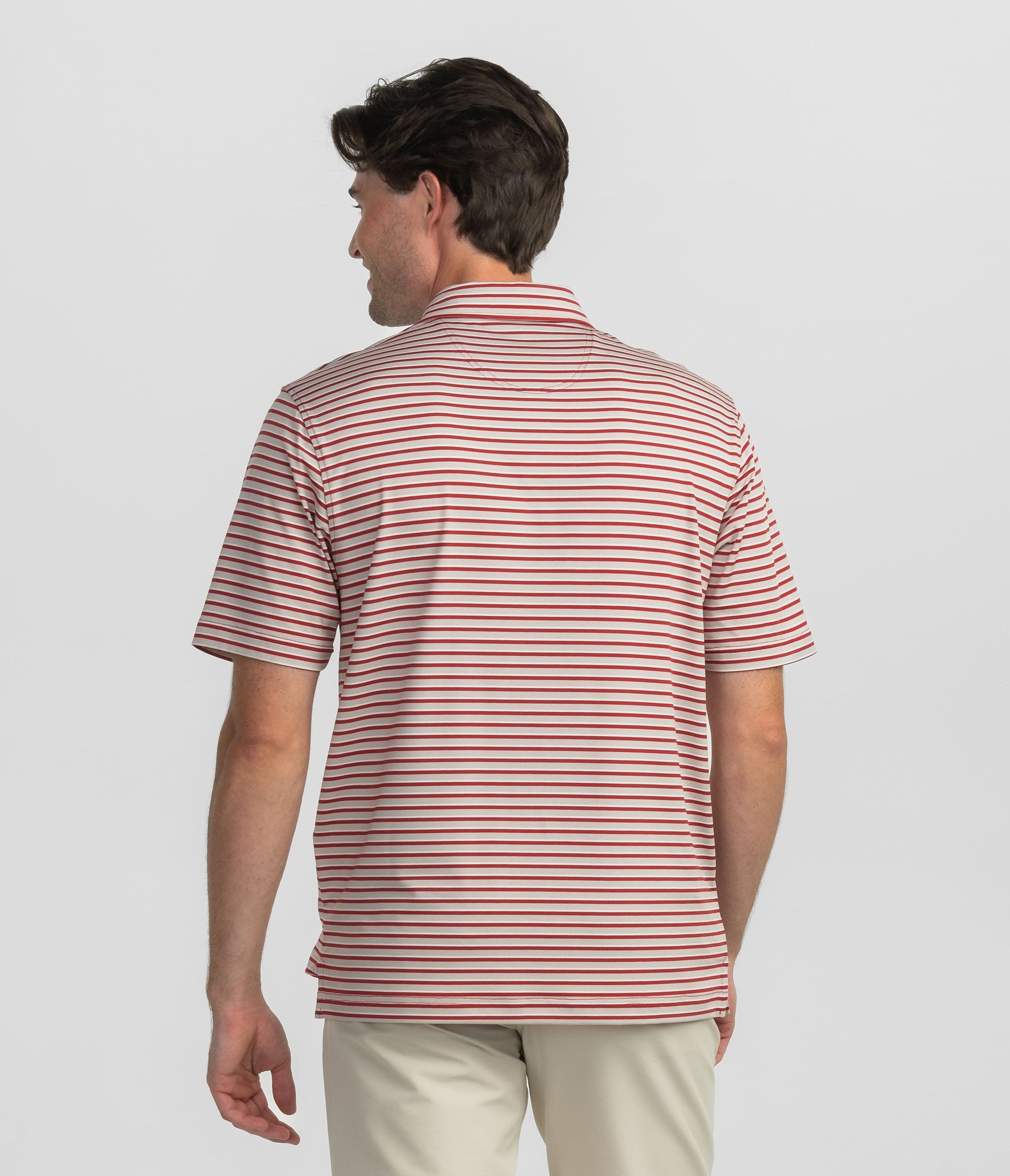 SSCO_M_Starting_Lineup_Stripe_Polo_Polos_Crimson_Grey_3