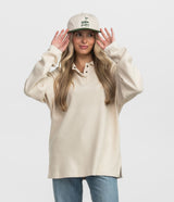 SSCO_W_Corded_Polo_Pullover_Vneck_Sweatshirt_Off_White_1