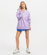 Happy Thoughts Puff Sweatshirt - Pastel Lilac