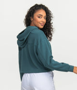 Panelled Performance Hoodie - Balsam