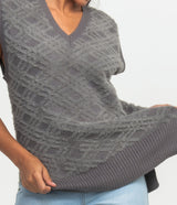 Sweater Vest - Washed Charcoal