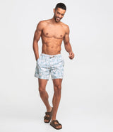 Seafoam Men's Swimsuit - 5.5" inseam