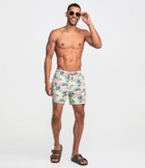 Vivid Vibes Men's Swimsuit - 5.5" inseam