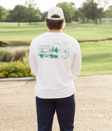 Stay The Course Tee LS - Bright White