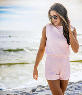 Couch To Cabana Knit Tank - Blossom