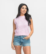 Couch To Cabana Knit Tank - Blossom