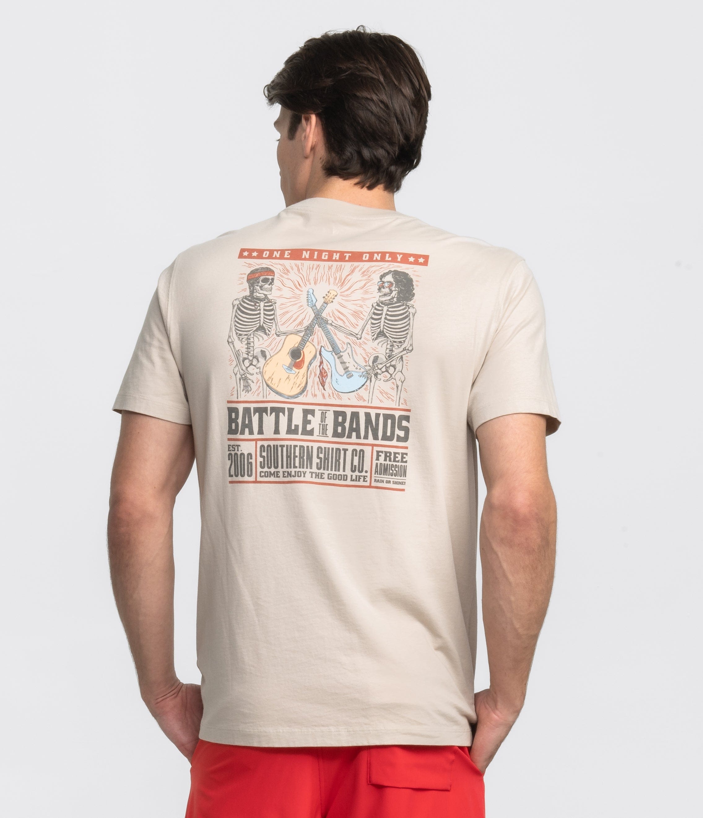 Battle of the Bands Tee SS - Taupe