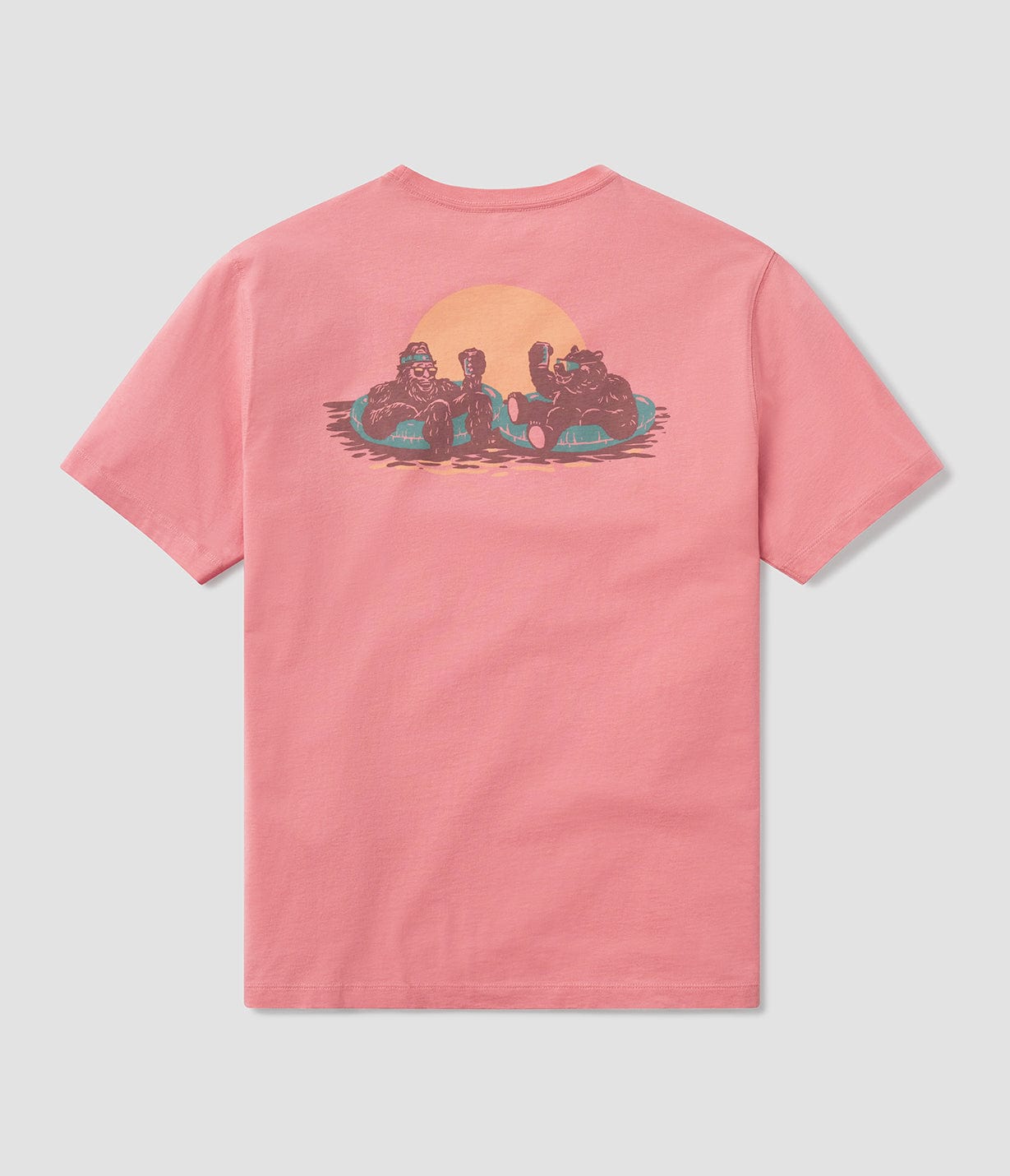 Root Bear Float Tee SS - Mauveglow