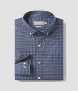 Men Button Down Brickhaven Plaid LS - Nocturnal