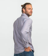 Columbia Plaid LS - Country Blue