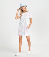 Your New Favorite Tee Dress - Cosmic (6656391249972)