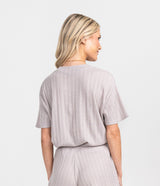 Brunch To Beach Top - Almost Gray (6656392364084)