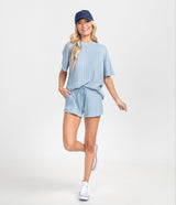 Brunch To Beach Top - Celestial Blue (6656392200244)