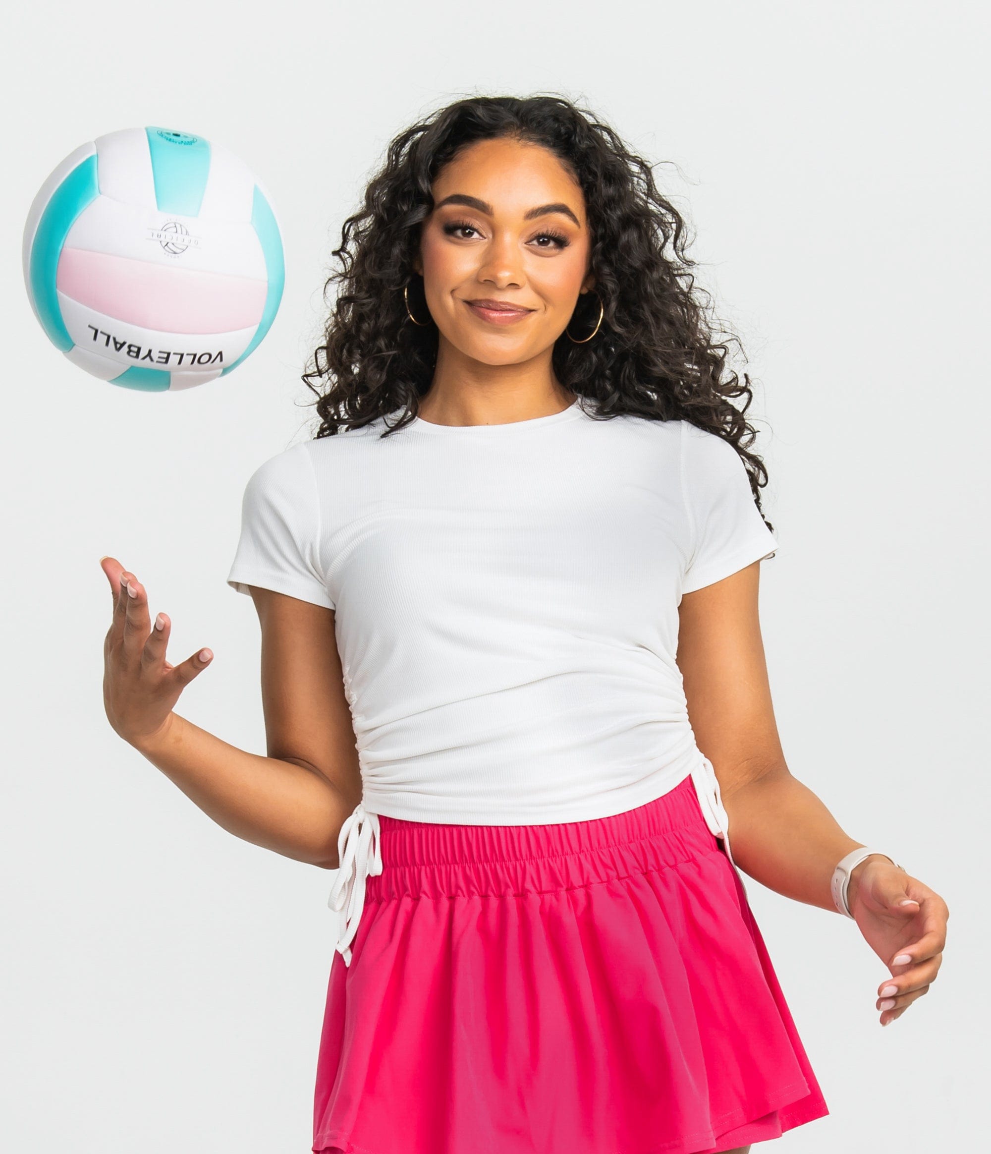 Uniquely Yours Ruched Top - Bright White