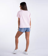 Varsity Blues Tee - Pink Lemonade (4868275011636)