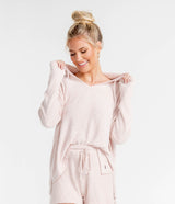 Dreamluxe Hoodie - Peach Blossom (6549443936308)