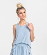 JOMO Modal PJ Tank - Celestial Blue (6656393904180)