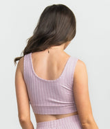 Sincerely Soft Cropped Cami - Mauve Mist