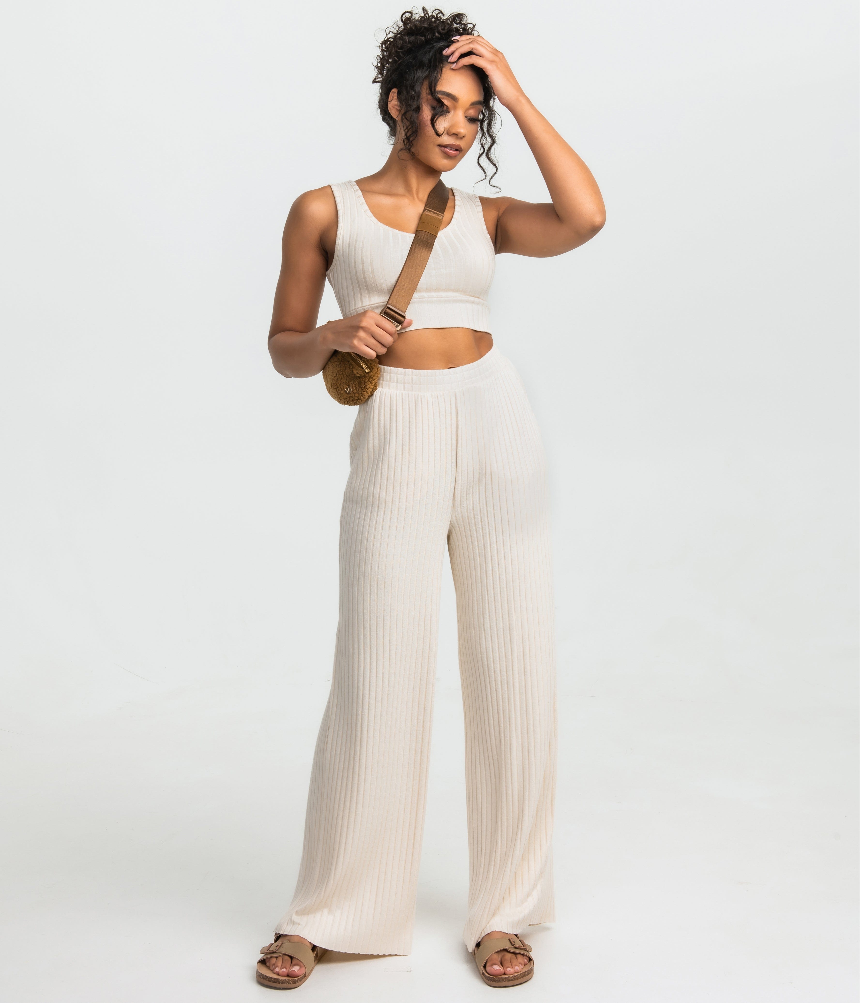 Sincerely Soft Cropped Cami - Off White