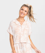 Wildest Dreams Boxy Top - Vintage Rose (6656393379892)