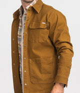 Desoto Stretch Canvas Jacket - Saddle