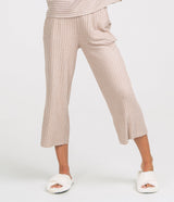 Ribbed Sincerely Soft Cropped Pants - Autumn Glaze