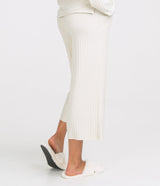 Ribbed Sincerely Soft Cropped Pants - Linen