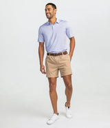 Heather Madison Stripe Polo - Iris