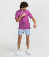 Ultra Violet Printed Polo - Ultra Violet